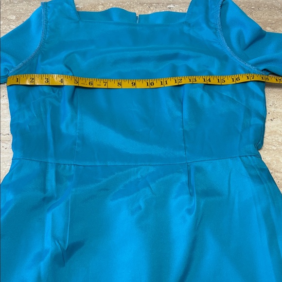 ANTONIO MELANI Vibrant Teal Dress-NWOT - Picture 7 of 11